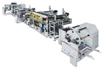 Classicx系列高速三（双）主机塑料挤出复合机组